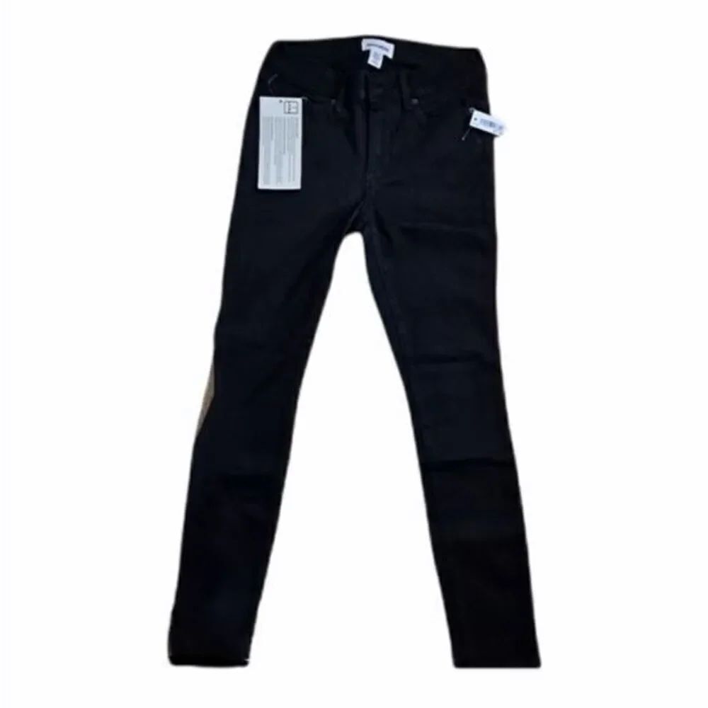 Goodthreads Mid Rise Skinny Jeans Black 24 Short